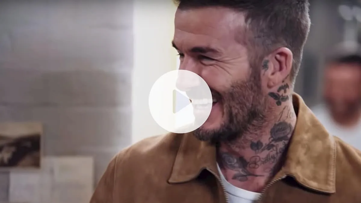 David Beckham surprises House 99 fans at the Barbershop